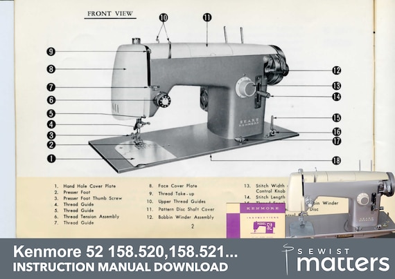 Sears Kenmore Model 158 433 158 Sewing Machine Repair Parts Lots