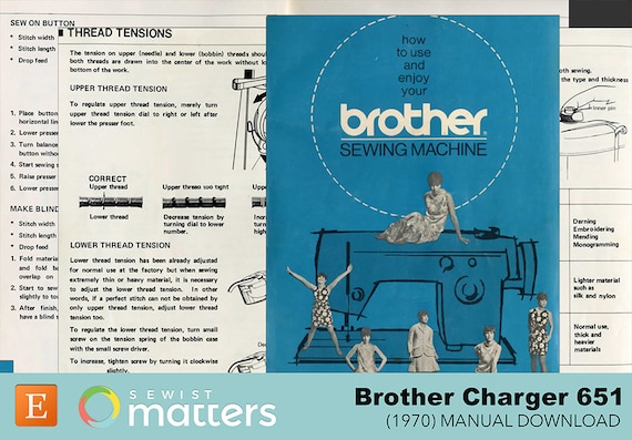 Brother 651 Brother Project 651 Wizard Custom Zig Zagger Etsy Singapore