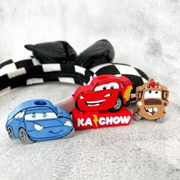 Cars Lightning McQueen & Friends Straw Toppers