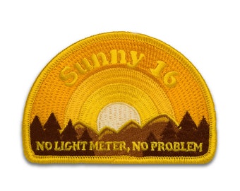 Sunny 16 Version 2 Embroidered Patch