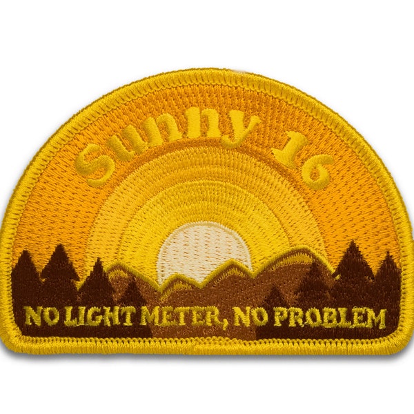 Sunny 16 Version 2 Embroidered Patch