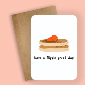 passez une belle journée // Cartes de voeux, jeu de mots culinaire, carte humoristique, carte amusante, carte-cadeau, pour toutes les occasions