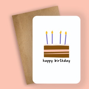 fijne verjaardag // Wenskaarten, woordspeling, humorkaart, grappige kaart, cadeaukaart, verjaardagskaart