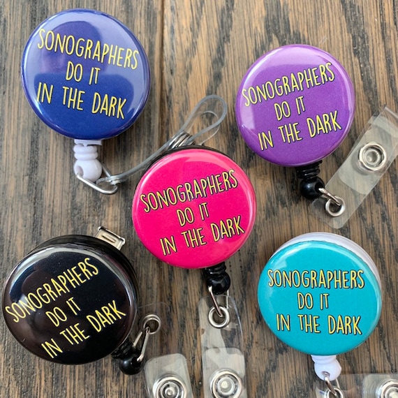 Sonographers Do It in the Dark Badge Reel: Choose Your Color