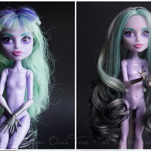 REROOT-service voor Monster High, Ever After High, Barbie en andere 1/6 modepoppen