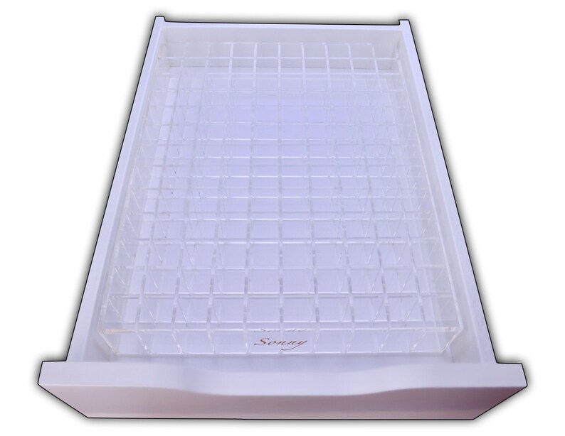 IKEA ALEX Drawer Organizer Acrylic Drawer Organizer Lipstick Etsy