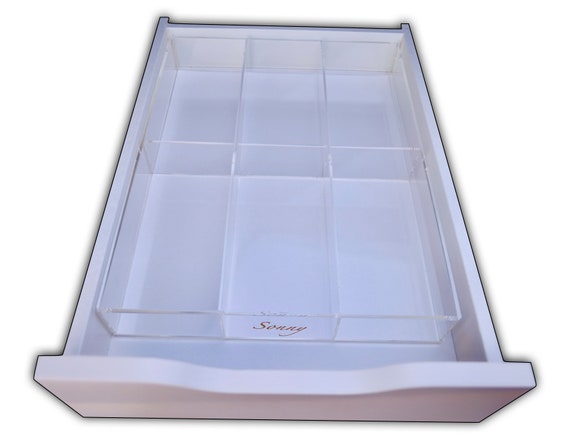 Ikea Alex Everything Organizer Acrylic Drawer Divider Etsy