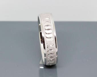 925 Sterling Silver Wedding Band, Men Women ring, Matching Bands