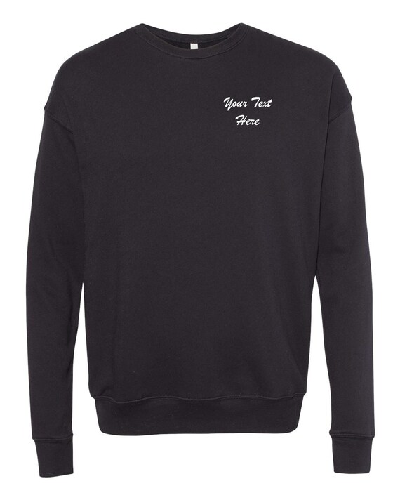 custom embroidered crewneck sweatshirts