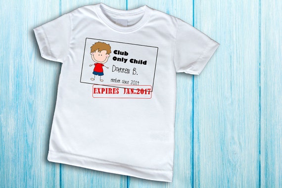 Only Child Club Pregnancy Announcement Shirt Big Brother | Etsy