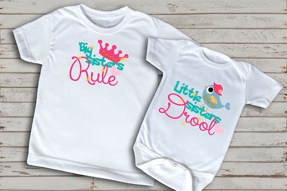 playeras personalizadas de hermanas