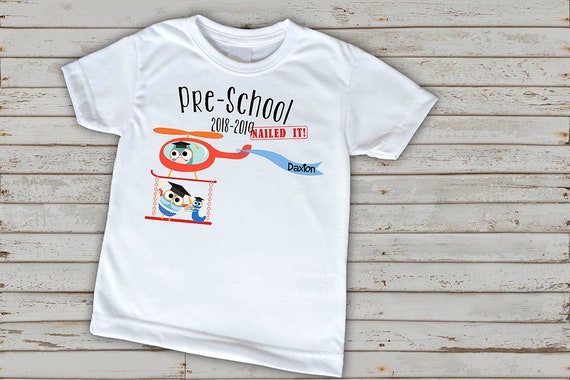 Pre-scuola è inchiodato t-shirt su misura camicia di laurea | Etsy Italia
