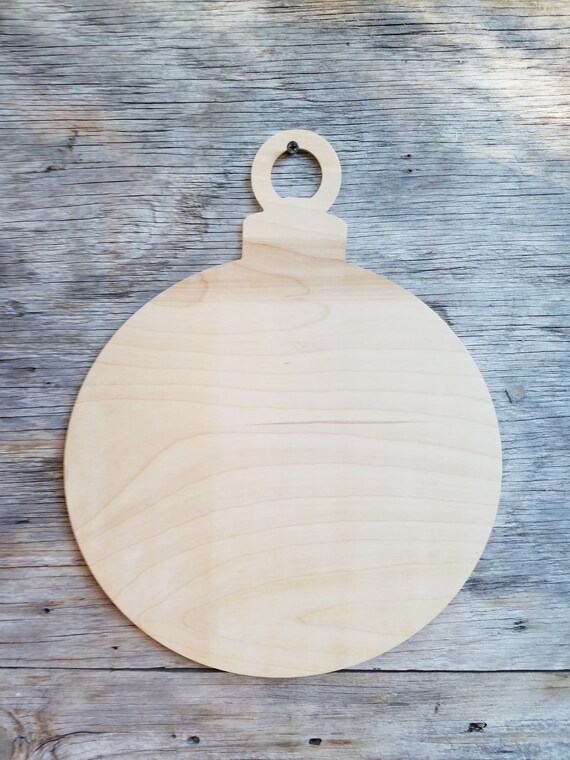 wooden christmas ornament blanks