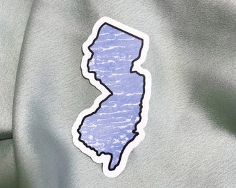 Small NJ Sticker