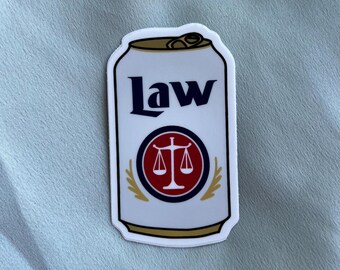 Beer Law Sticker