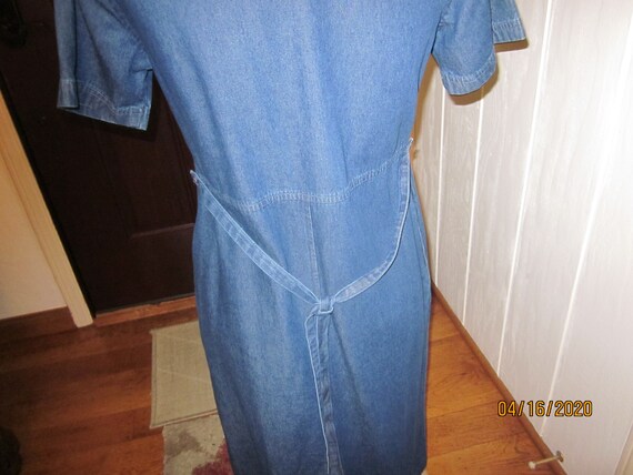 Vintage Denim Dress - image 6