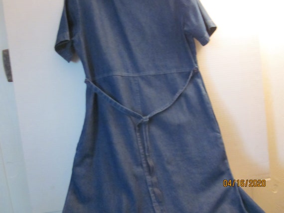 Vintage Denim Dress - image 9