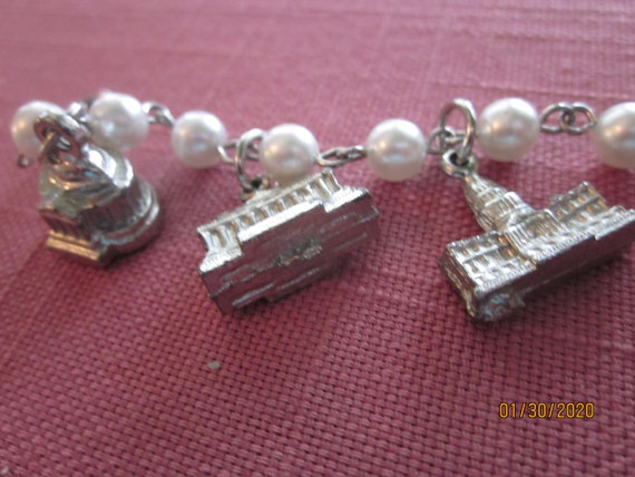 Pearl Charm Bracelet - image 7