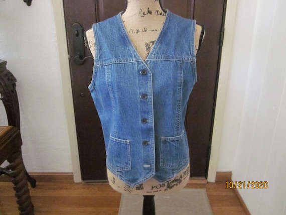 Eddie Bauer Denim Vest