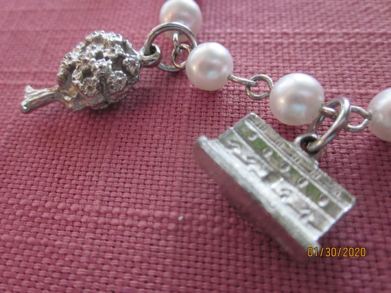 Pearl Charm Bracelet - image 6