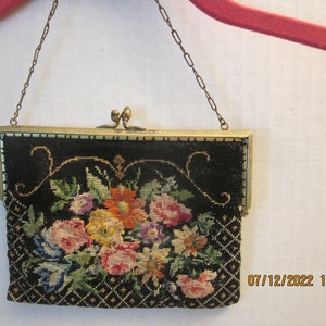 Vintage Petit Point. Purse Bild 2