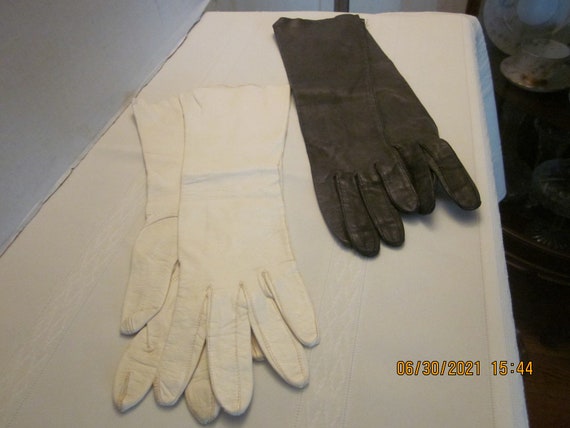 Leather Gloves - image 1