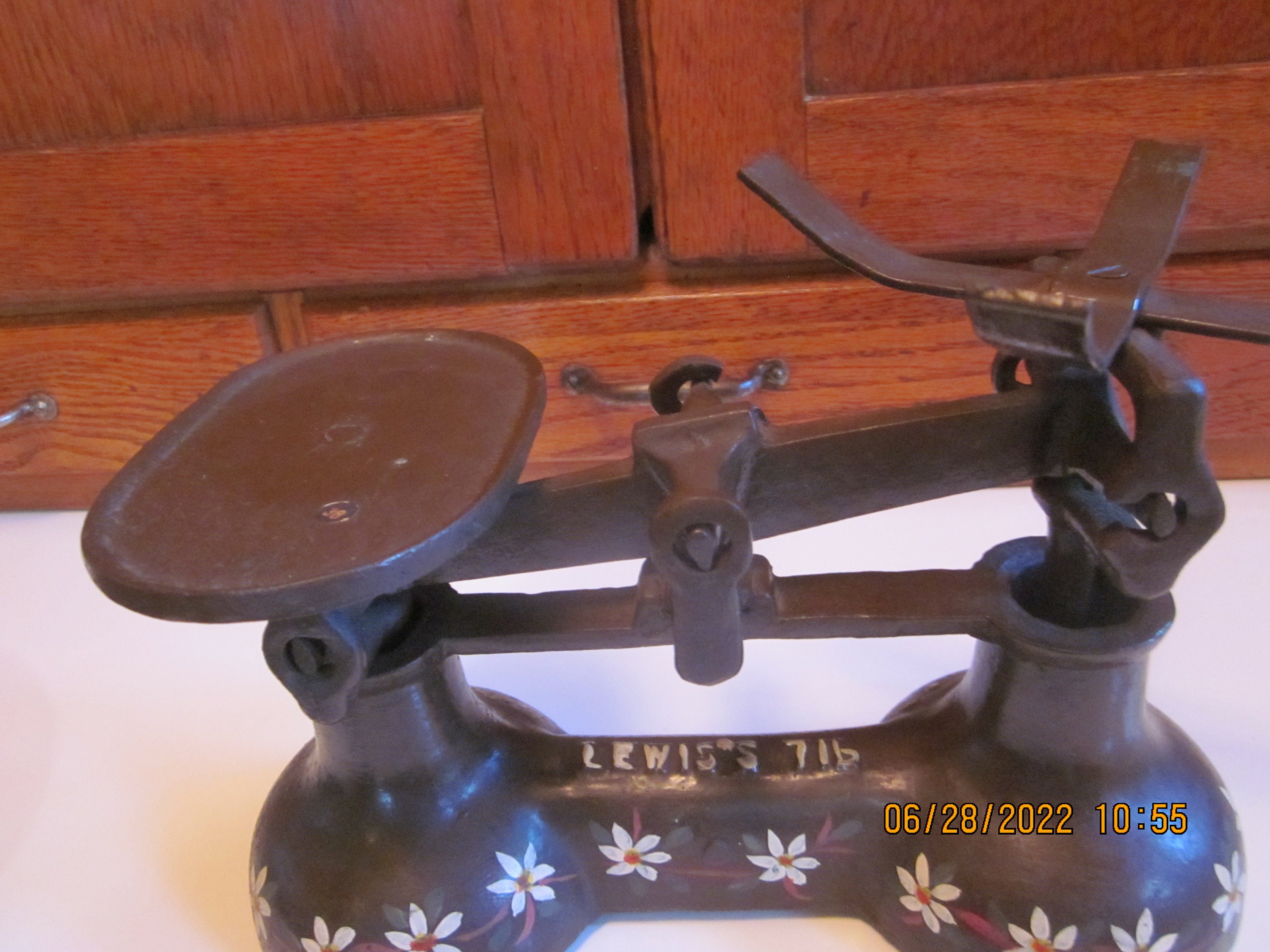 Vintage Cast Iron Scale Etsy