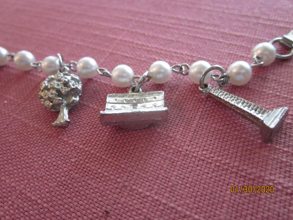 Pearl Charm Bracelet - image 3