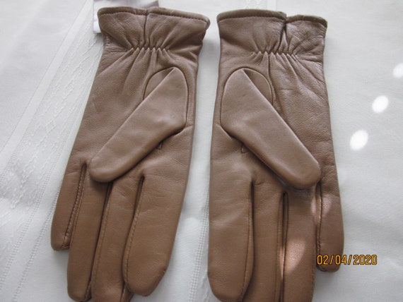 Vintage Fownes Leather Gloves - image 2