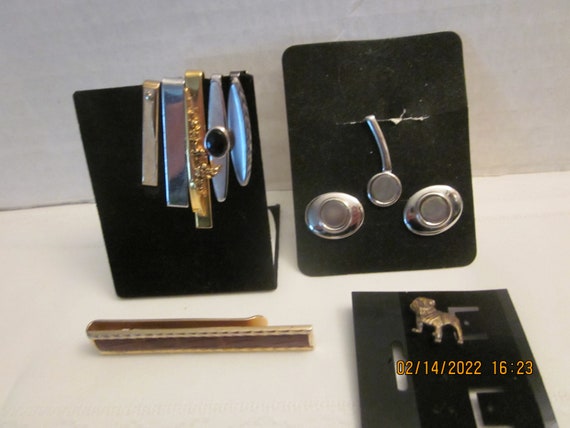 Tie Pins, Cuff Links, Money Clip , Lapel Pin - image 1