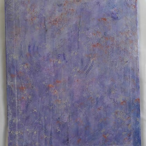 Texturizado - Una pintura acrílica de medios mixtos contemporáneos de 16&quot; x 20&quot;