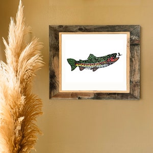 Madison River Rainbow Trout - Giclée Fine Art Print