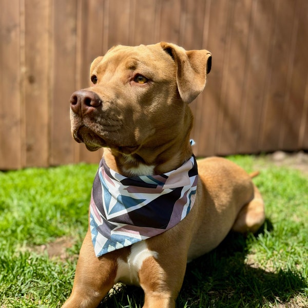 Western Quilt Block Bandana