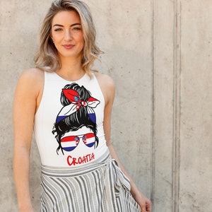 Croatia girl Svg download