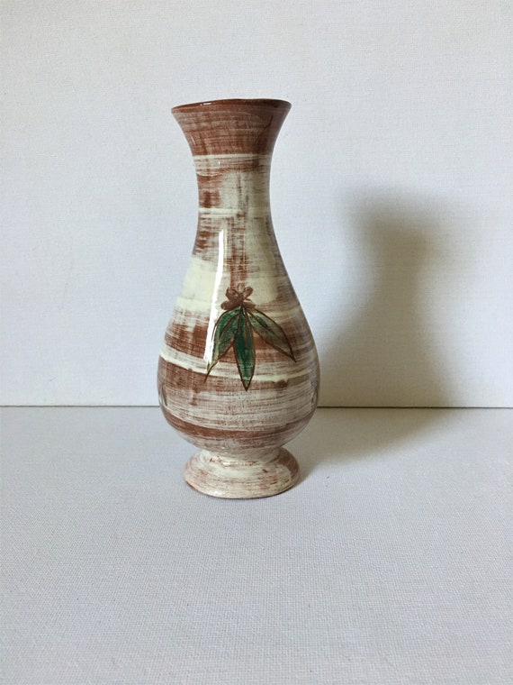 Small Pottery Vase From St Neots Pottery Cornwall Vintage Etsy