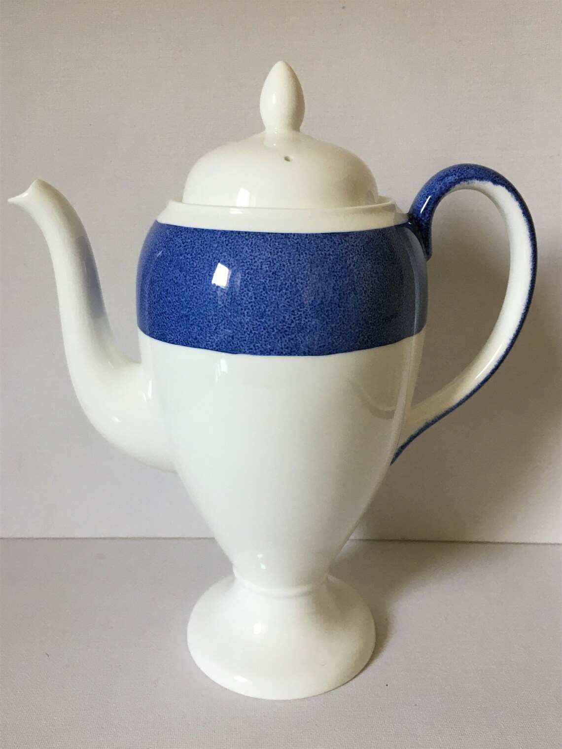 Blue and White China Coffee Pot Coffee Lover Gift Vintage Etsy UK