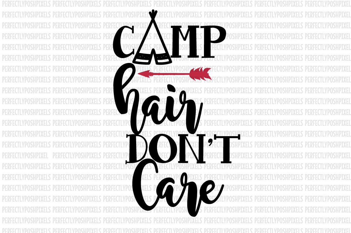 Free Free Camping Hair Svg 504 SVG PNG EPS DXF File