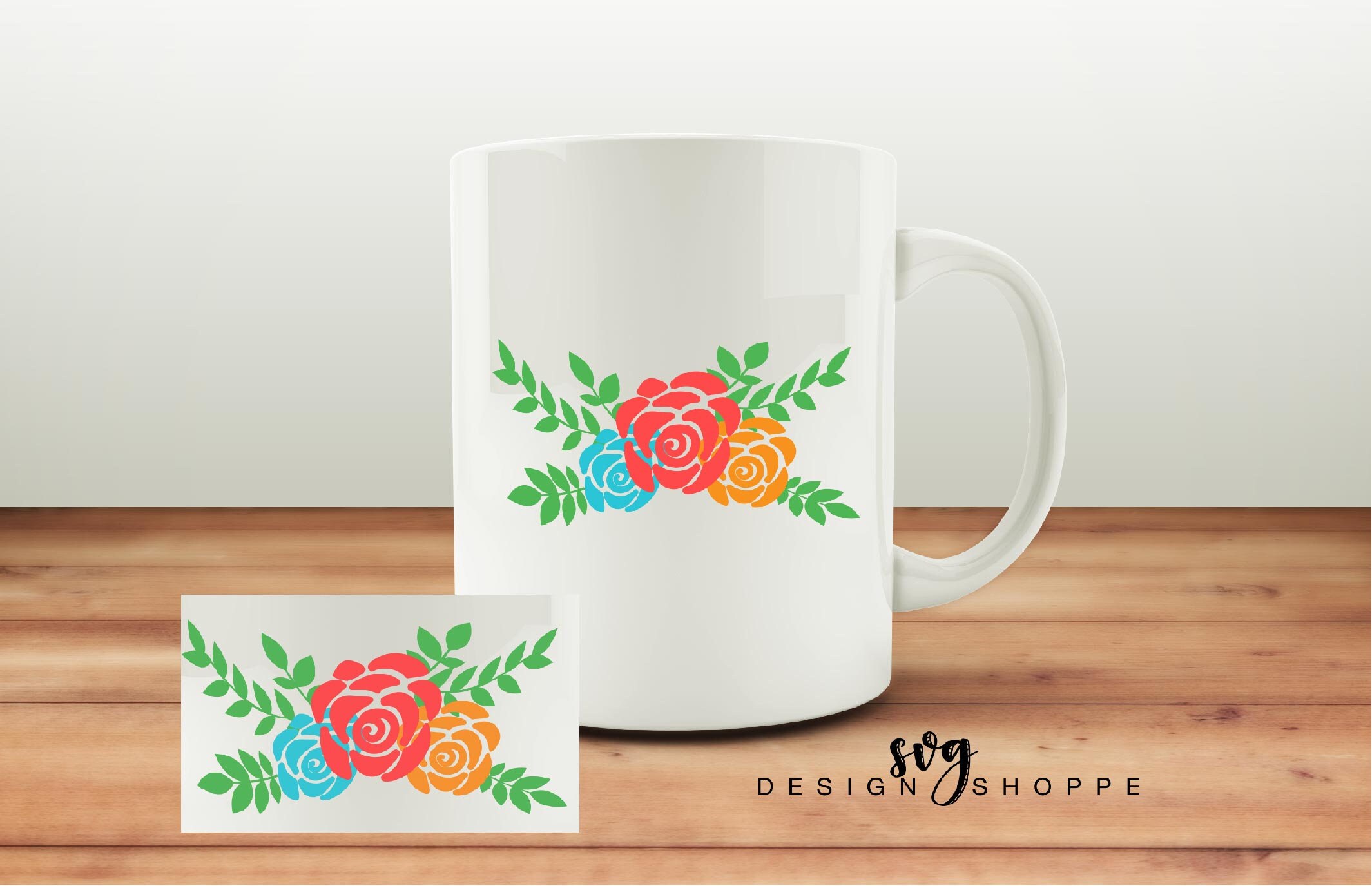 SVG Files Floral Swag Silhouette Cameo Cricut Design Space - Etsy