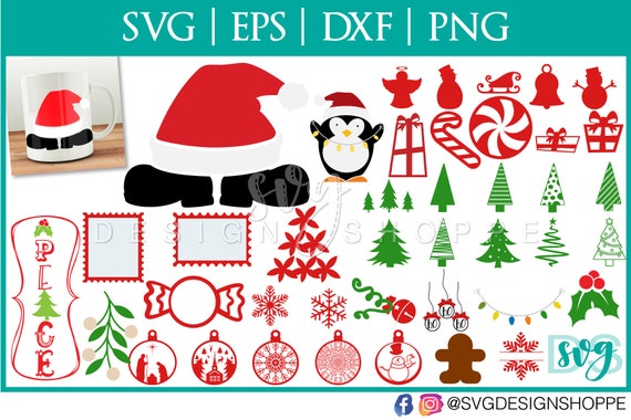 Download Free Christmas Svg Monogram Svg Monogram Digital Download Svg Etsy SVG DXF Cut File