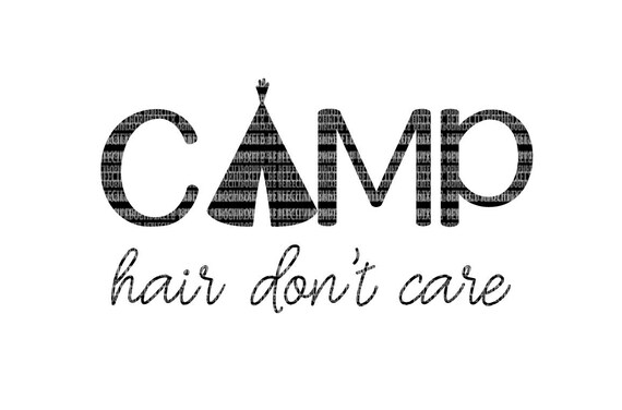 Free Free 101 Camping Hair Svg SVG PNG EPS DXF File