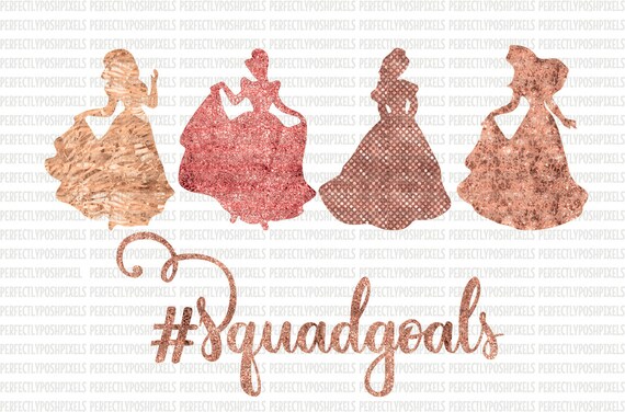 Download Squad Goals Svg File Princess Monogram Frame Carriage Etsy