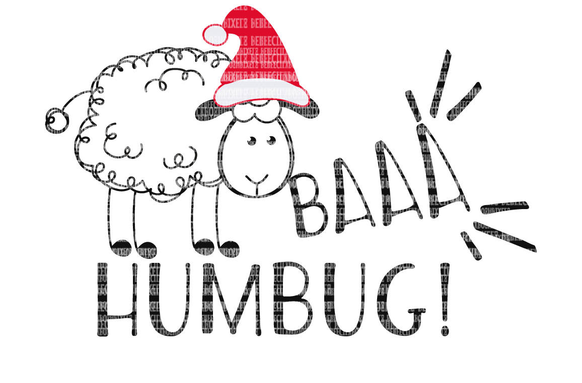 Download Bah Hum Bug SVG Cricut Expression Cut File Stencil ...