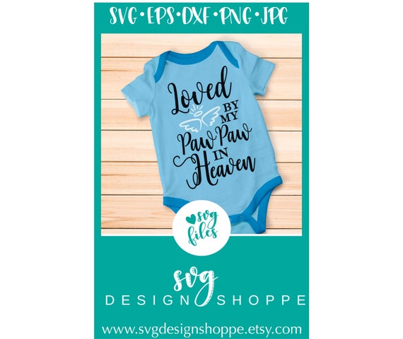 Download Hand Picked For Earth By Paw Paw In Heaven Svg Files Etsy