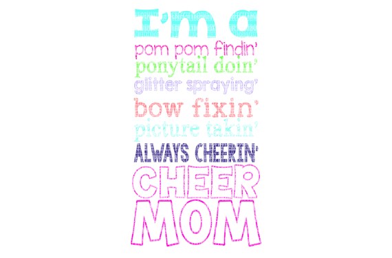 Download Free Cheer Mom Svg Cheerleader Svg Megaphone Svg Svg For Cricut Etsy SVG Cut Files