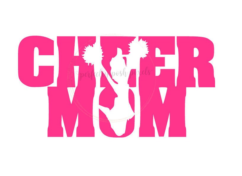 Download Cheer Mom SVG Cheerleader Sports Megaphone Cricut Design ...