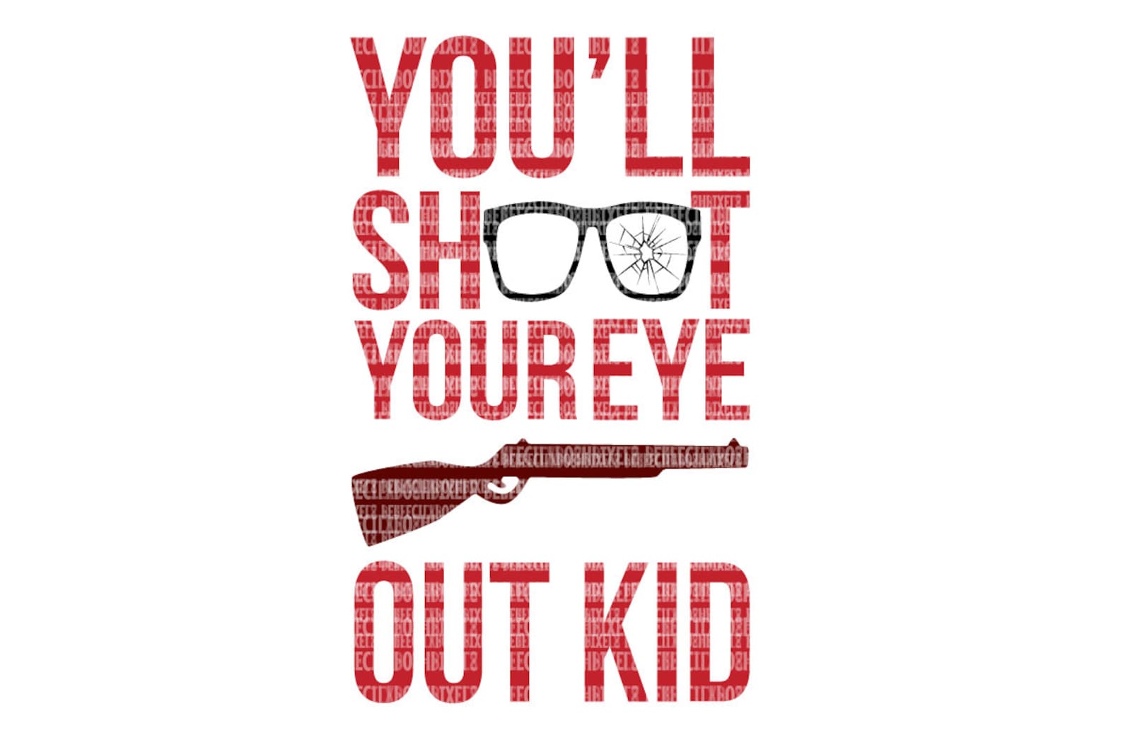 Youll Shoot Your Eye Out Kid Christmas SVG Files for - Etsy UK