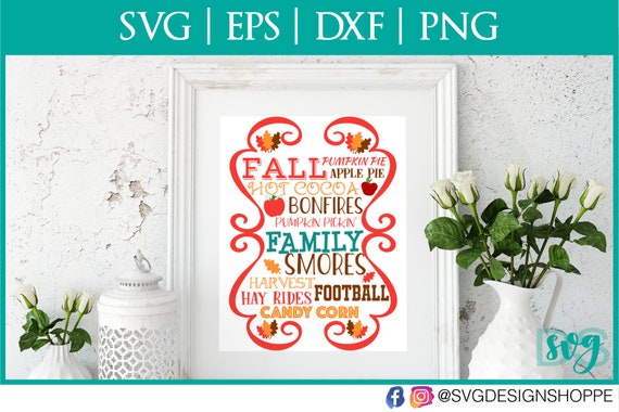 Download Free Happy Fall Svg Files Iron On Decals Fall Svg Thanksgiving Etsy SVG Cut Files