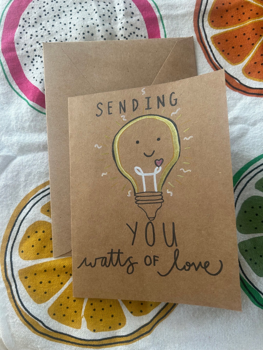 Watts of Love Bday Card - Etsy