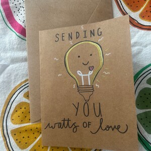 Watts of love bday card