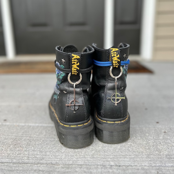 Ghost Bc Boot Charm Etsy